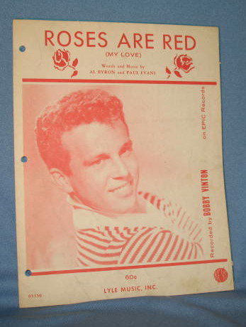 Roses Are Red My Love sheet music