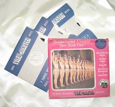 1958 View-Master Rockefeller Center 3 reel set