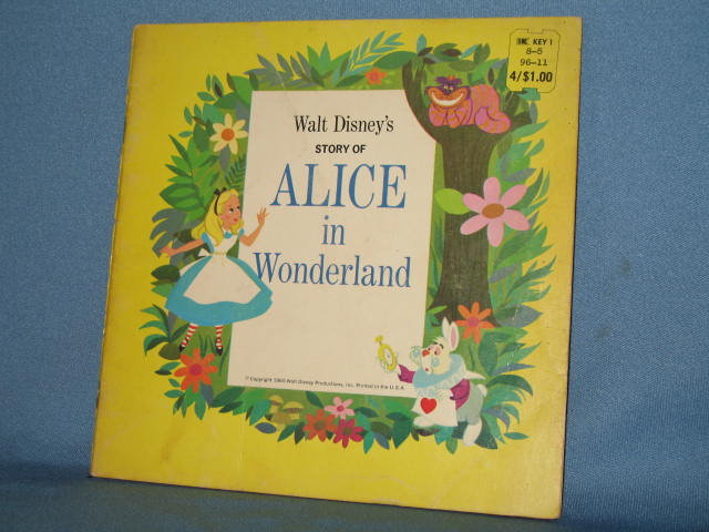 Golden Press Walt Disney's Story of Alice in Wonderland