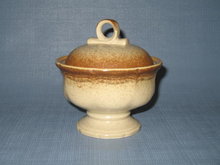 Mikasa Whole Wheat lidded sugar