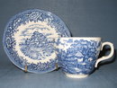Salem China English Village Olde Staffordshire cup and saucer