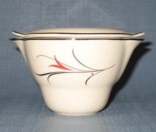 Salem China Serenade covered sugar bowl