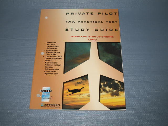 Jeppesen Private Pilot FAA Practical Test Study Guide: Airplane Single-Engine Land