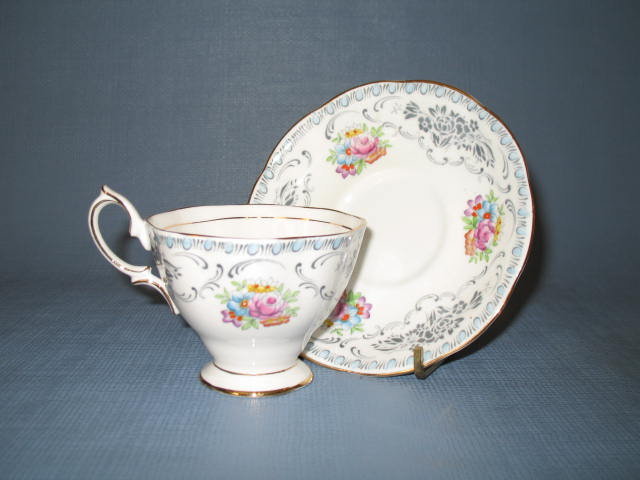 Royal Albert (England) Damask cup and saucer