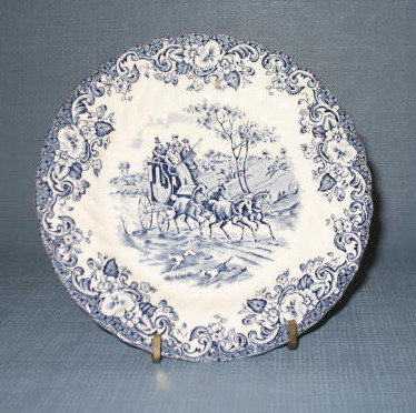 Johnson Brothers Ironstone Coaching Scenes bread plate