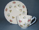 Shelley Rose, Pansy, Forget-Me-Not cup and saucer