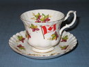 Royal Albert From Sea to Sea Canada cup and saucer
