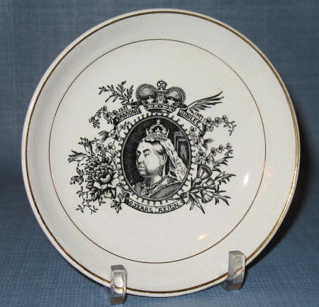 Queen Victoria Diamond Jubilee plate