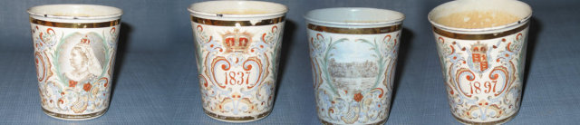 Queen Victoria Diamond Jubilee tumbler