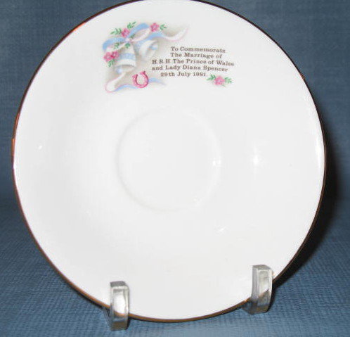 Prince Charles/Lady Diana marriage saucer