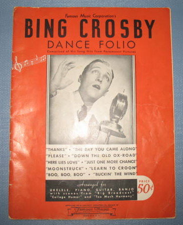 Bing Crosby Dance Folio