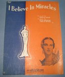 I Beleive in Miracles sheet music