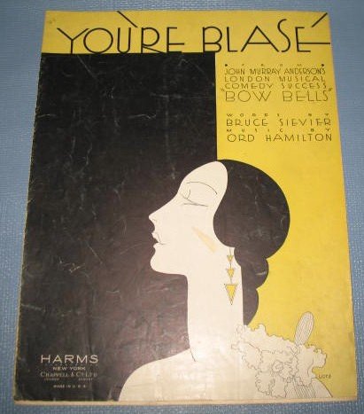 You're Blase' sheet music