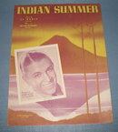 Indian Summer sheet music