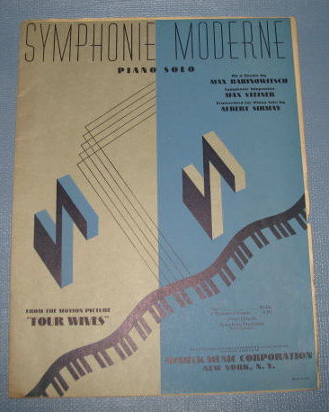 Symphonie Moderne sheet music