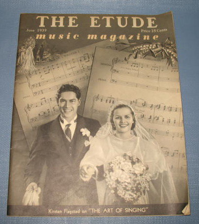 The Etude Music Magazine, June 1939