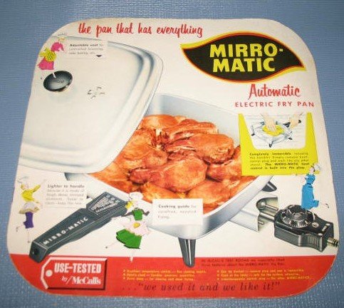 Mirro-Matic Automatic Electric Fry Pan instruction booklet