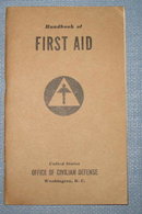 Handbook of First Aid from Office of Civilian Defense