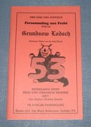 53rd Meeting of the Deep Run Grundsow Lodge booklet