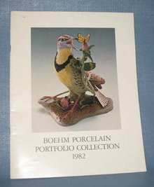 Boehm Porcelain Portfolio Collection 1982
