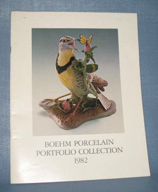 Boehm Porcelain Portfolio Collection 1982