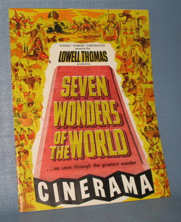 Seven Wonders of the World movie booklet