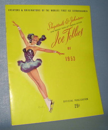 Ice Follies of 1953 souvenir booklet