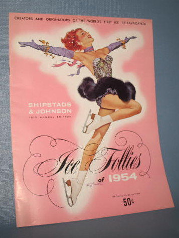 Ice Follies of 1954 souvenir booklet