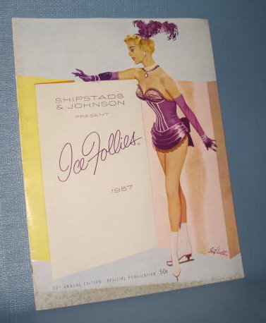 Ice Follies of 1957 souvenir booklet