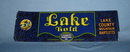 Lake Gold - Lake County Mountain Bartlett Pears fruit crate label