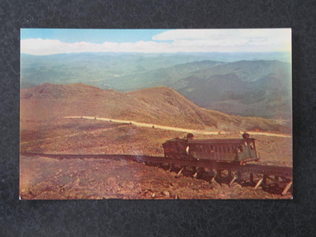 Cog Railway, Mt. Washington, NH postcard