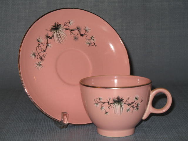 Taylor, Smith, Taylor Dwarf Pine cup and saucer