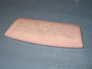 Deltah pink plastic jewelry case