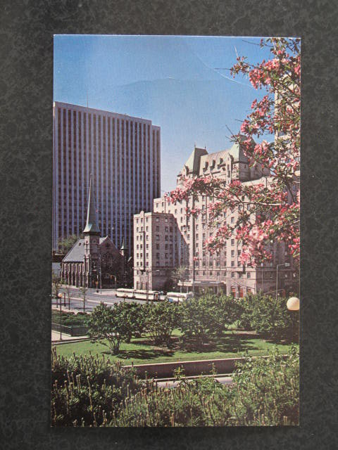 Lord Elgin Hotel, Ottawa, Canada postcard
