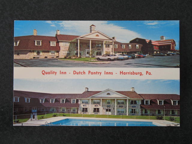 Quality Inn - Dutch Pantry Inns, Harrisburg PA postcard
