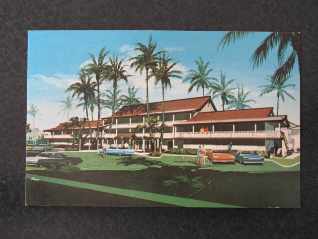 Islander Inns, Hawaii postcard