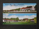 Smith's Ranch Motel & Restaurant, Greensboro NC postcard