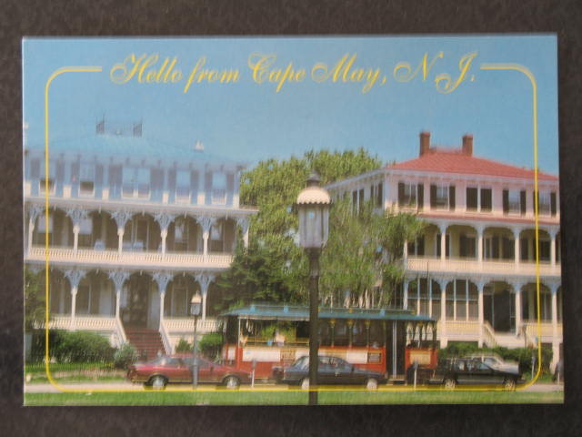 Hello from Cape May, NJ postcard