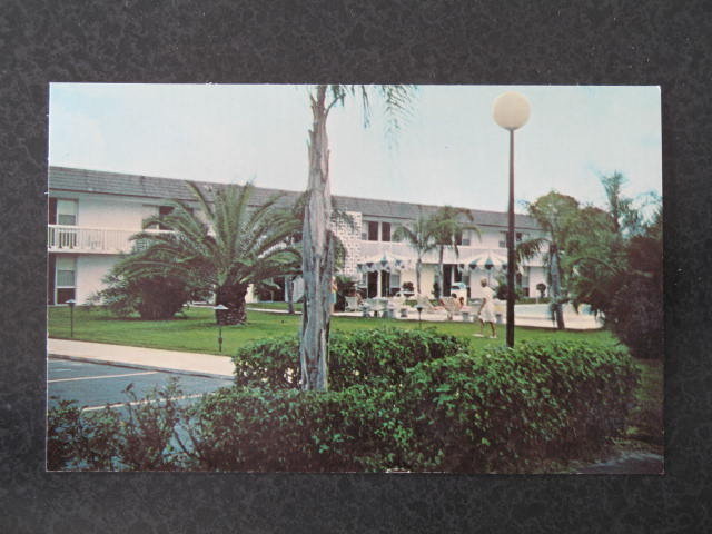 Quality Motel South on the South Terminal Trail, Sarasota FL postcard