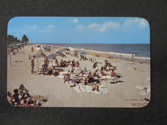 Sun and surf attracts many to the Florida beaches postcard