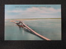 Sunshine Skyway Connecting St. Petersburg and Bradenton, FL postcard