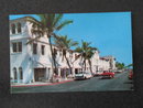 Lido Pools and Shopping Center Facing the Ocean Beaches, Palm Beach, Florida postcard