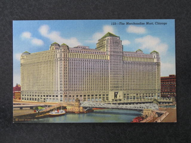 Merchandise Mart, Chicago, IL postcard