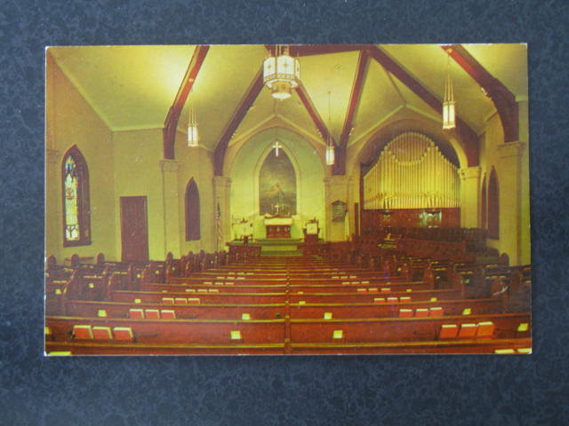Amity United Church of Christ, Meyersdale, PA postcard