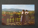 Baroness von Trapp and her daughter Hedwig, Stowe VT postcard