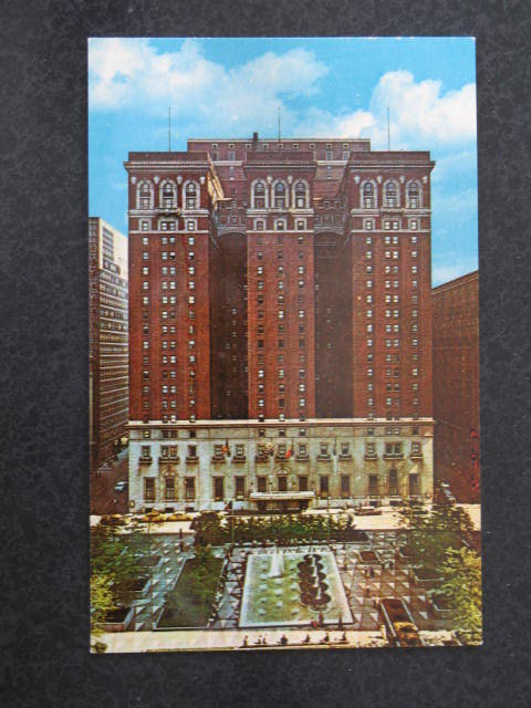 Penn-Sheraton Hotel, Pittsburgh, PA, postcard