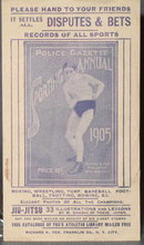 Police Gazette Sporting Annual advertising handbill