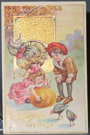 Thanksgiving Greetings postcard