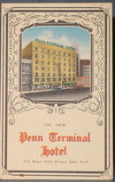 Hotel Penn Terminal, New York, NY postcard