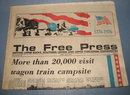 July 1 & 2 Quakertown (PA) Free Press (s) - Bicentennial Wagon Train issues
